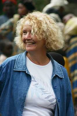 HEAL Africa Co-Founder: Lyn Lusi speaking of a recent day out in the field.