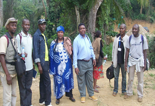 Please pray for Louise Bashige in Mutwanga with Ushindi project, (that’s in the foothills of Mount Rwenzori, an area infested by Ugandan rebels. She is teaching democratic governance and management to local organizations who are working with us for gender equity and against sexual violence. Here she is with her intrepid team.
