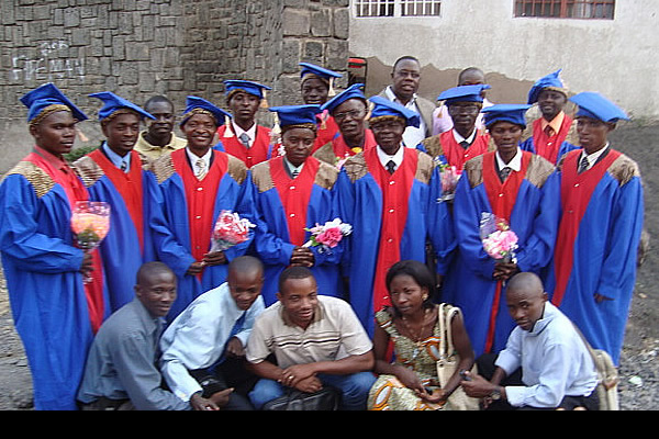 Orthopedic officers graduate Aug 2011 from HEAL Africa training hospital