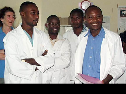 HEAL Africa healthcare professionals